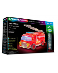Laser Pegs Fire Truck 12-in-1 Building Set Building Kit